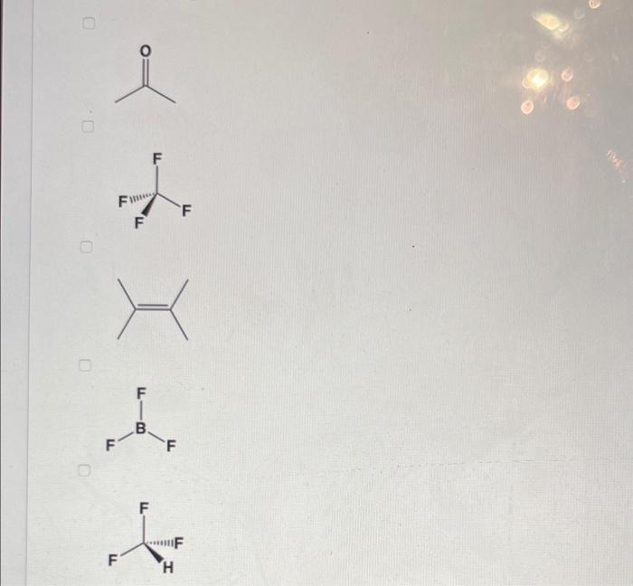 Solved Which of the following molecules are nonpolar? | Chegg.com