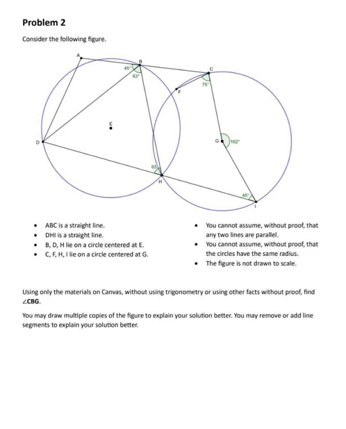 Solved Problem 2Consider the following figure.ABC is a | Chegg.com