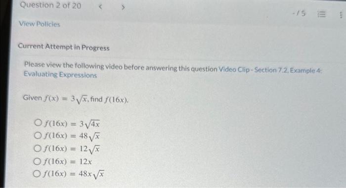 Solved Please View The Following Video Before Answering This | Chegg.com