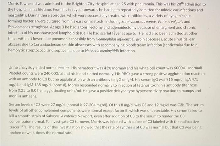 Read the case study below and answer all of the | Chegg.com