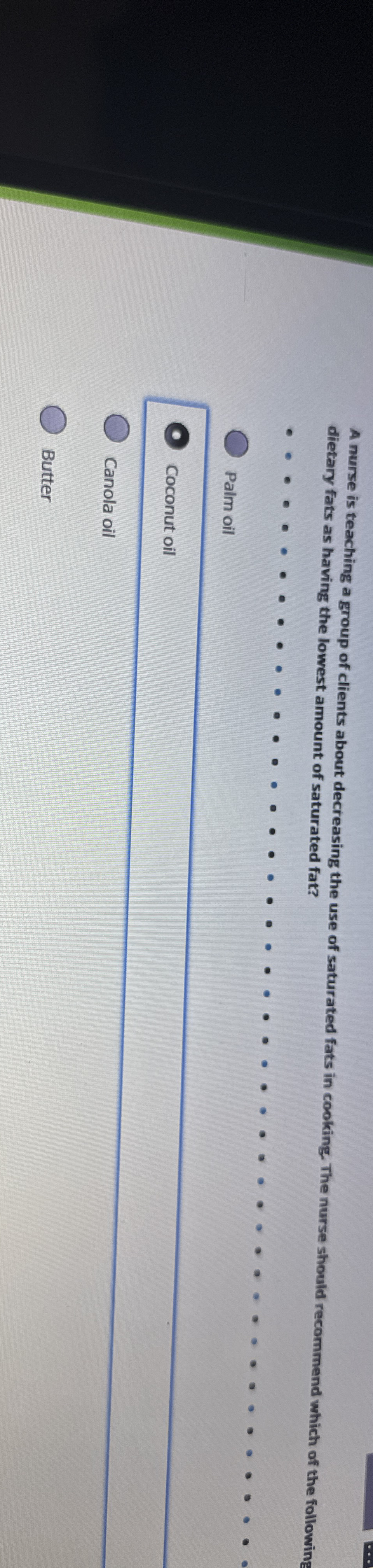 Solved A nurse is teaching a group of clients about