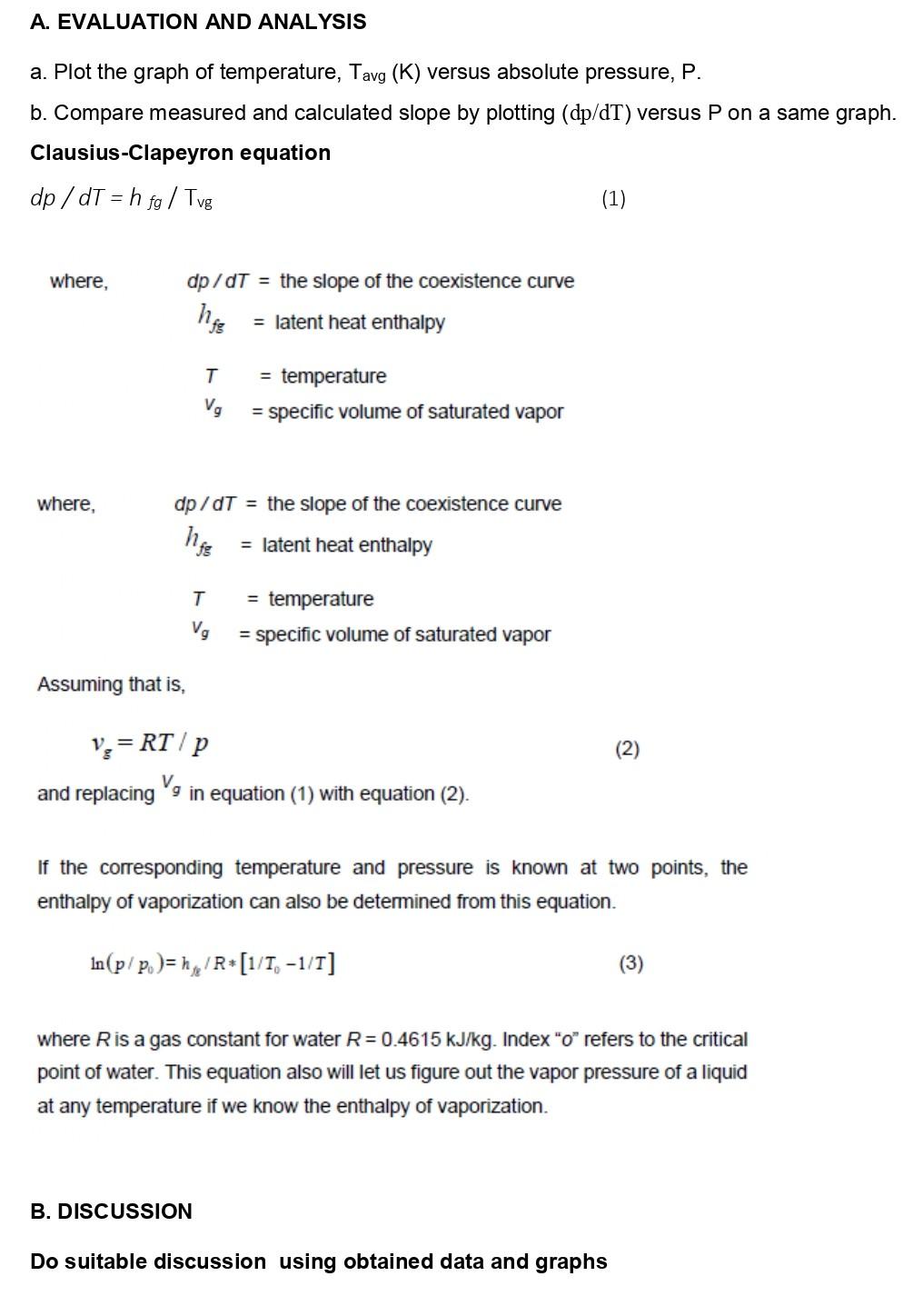 A. EVALUATION AND ANALYSIS a. Plot the graph of | Chegg.com