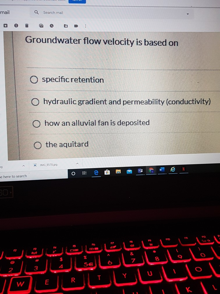 Solved Tof Tell Me Something About A Creek Or River That Chegg Com