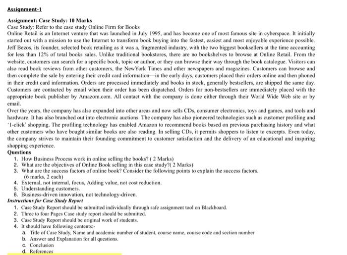 assignment case problem analysis 10.1 identifying the facts & issues