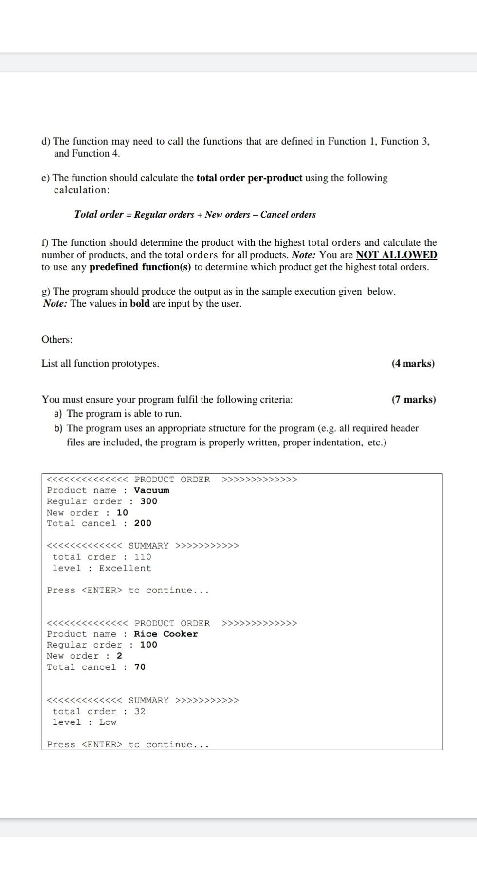 Solved Question (65 marks) You are required to develop a | Chegg.com