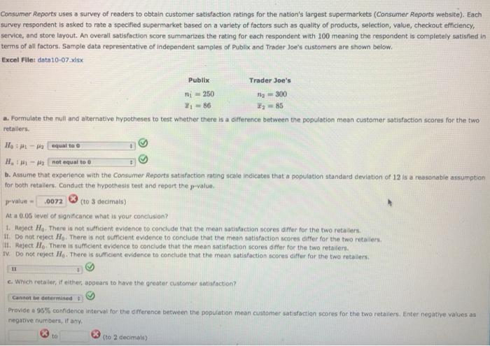 Publix Customer Satisfaction Survey