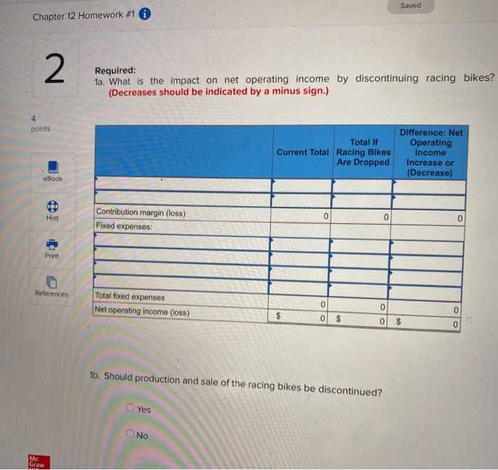 Solved Swed Chapter 12 Homework #1 Exercise 12-2 Dropping or | Chegg.com