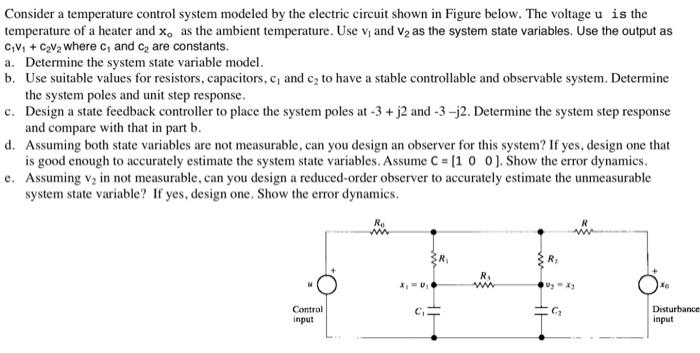 Solved control systems please complete all parts for | Chegg.com