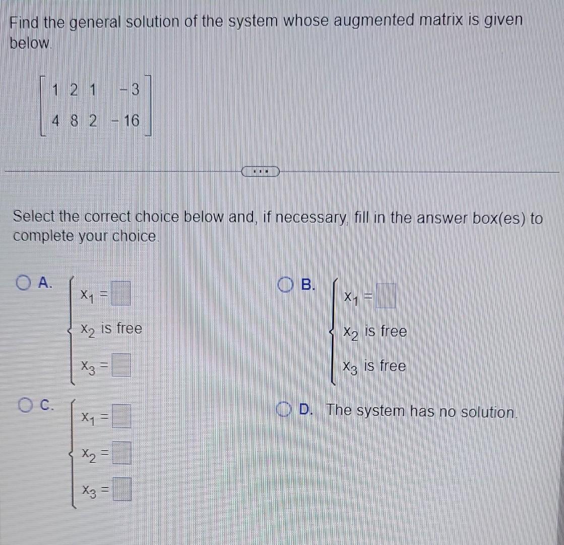 Solved Find The General Solution Of The System Whose Chegg solved-1-suppose-f-x-dx-2-f-x-dx-3-g-x-dx-chegg