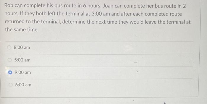 a bus can complete journey in 6 hours