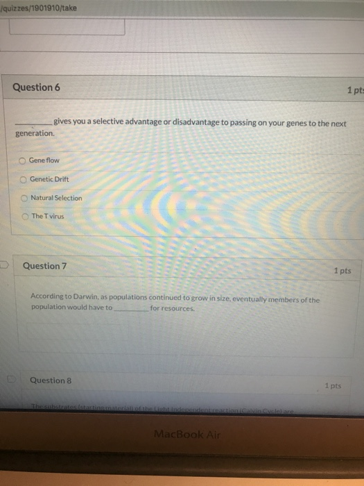 Solved quizzes/1901910/take Question 6 1 pt: gives you a | Chegg.com