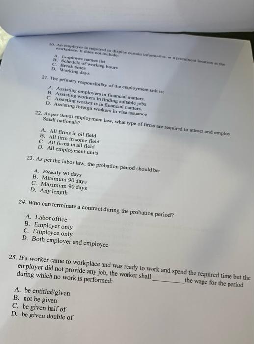 Solved Section 1 Multiple Choice Questions (Choose ONE best