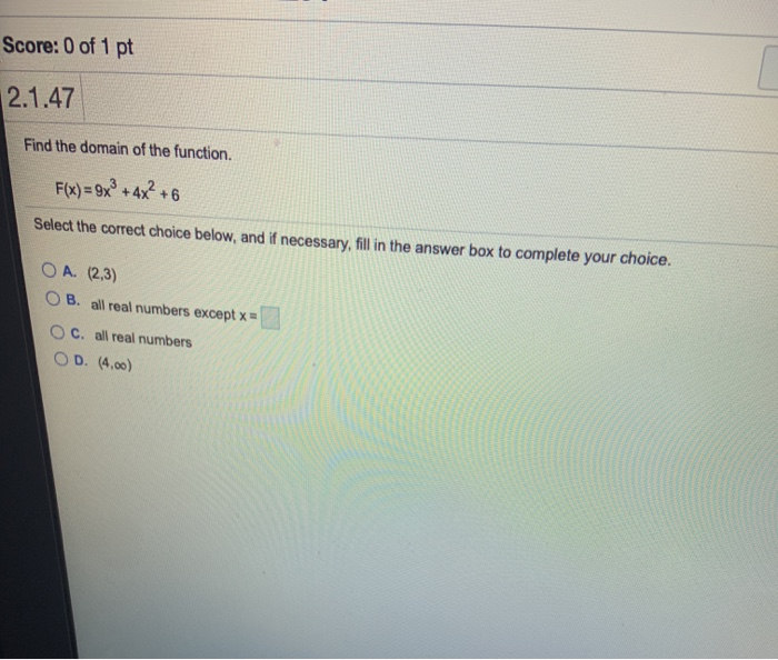 Solved The equation below specifies a function. Determine | Chegg.com