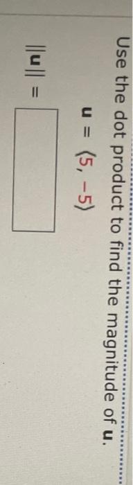 Solved Use the vectors u (2, 2), v- (-4,1), and w(2,-2) to | Chegg.com