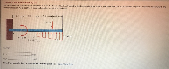 Solved Chapter 5, Reserve Problem 5/112 Determine The Force | Chegg.com