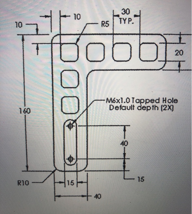 Solved What does "M6x1.0 Tapped Hole" mean? As in what is