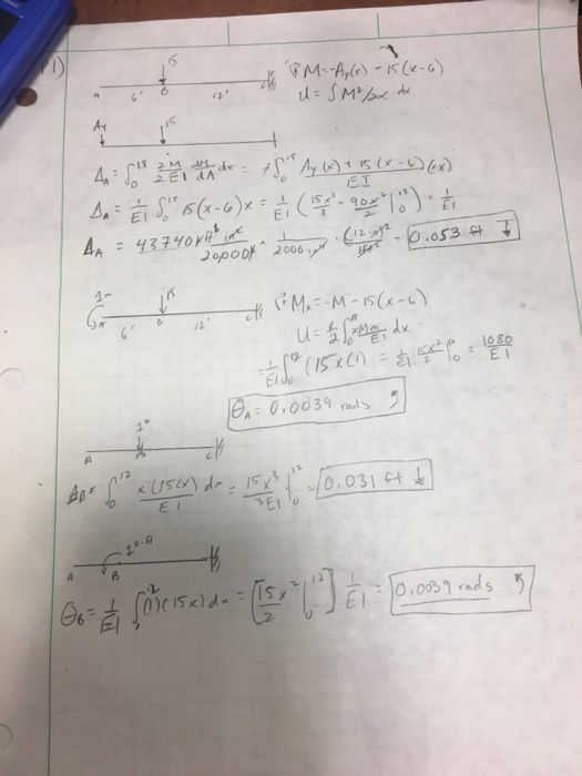 Solved CE 340: Structural Analysis Department Of Civil And | Chegg.com