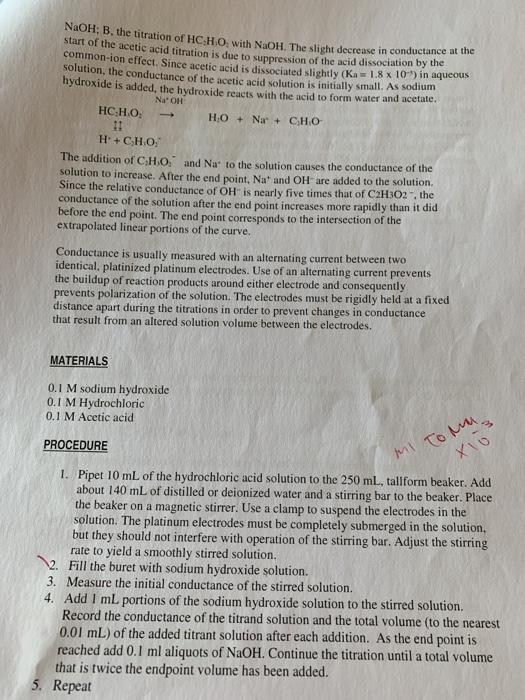 PRACTICAL NO 5 CONDUCTOMETRIC TITRATION INTRODUCTION