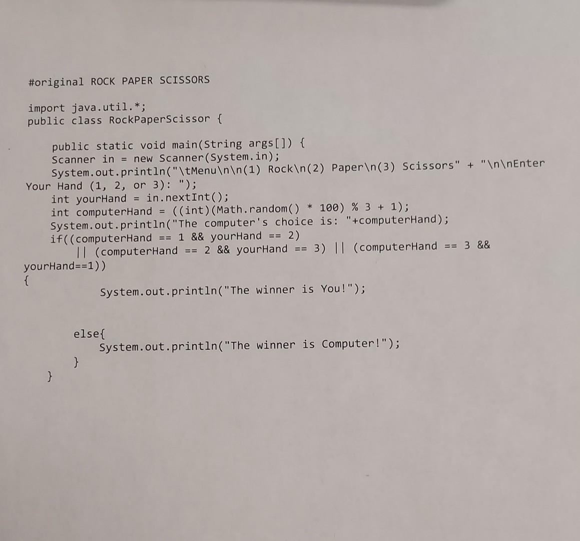 Solved first picture is the question and the second picture | Chegg.com