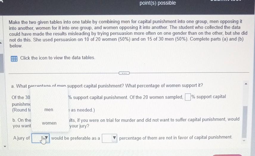 Solved Make the two given tables into one table by combining | Chegg.com