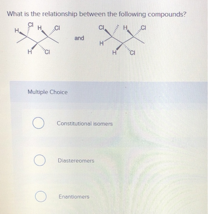 Solved What Is The Relationship Between The Following Chegg
