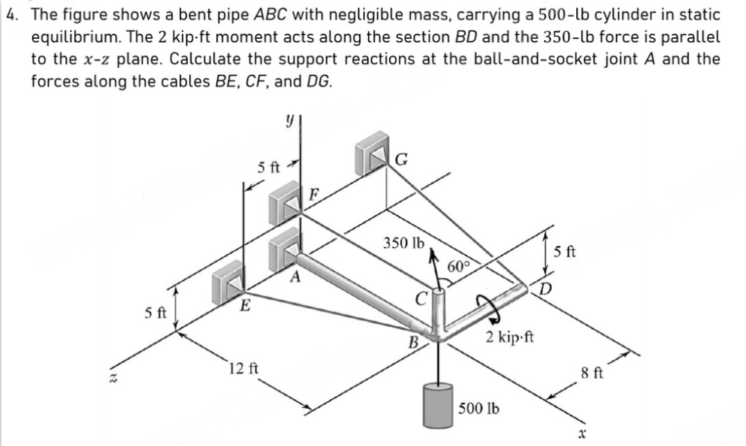 Static Equilibrium. Please complete step by step with | Chegg.com