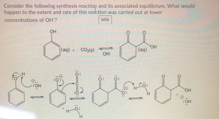 Solved Consider the following synthesis reaction and its | Chegg.com