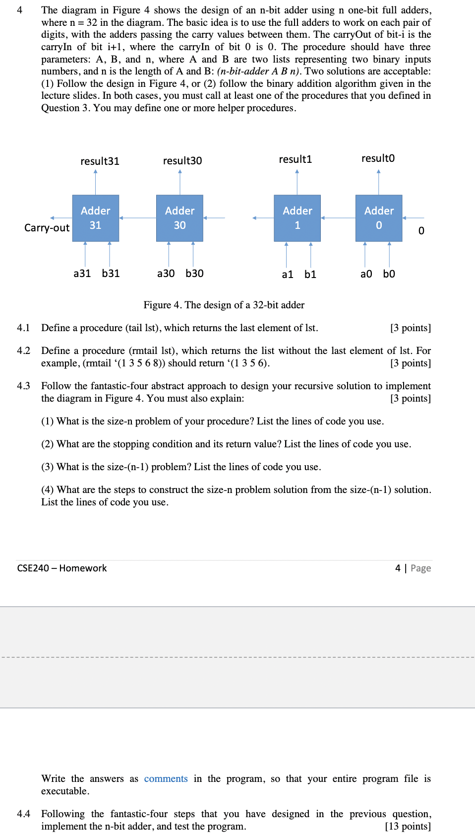 Solved Write the answers as comments in the program, so that | Chegg.com