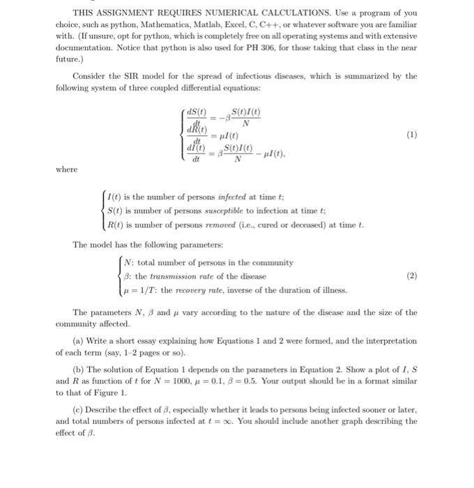 Solved THIS ASSIGNMENT REQUIRES NUMERICAL CALCULATIONS. Use | Chegg.com