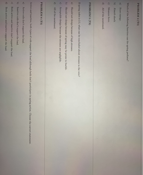 Solved PROBLEM 4 (T3) Which of the following function can | Chegg.com