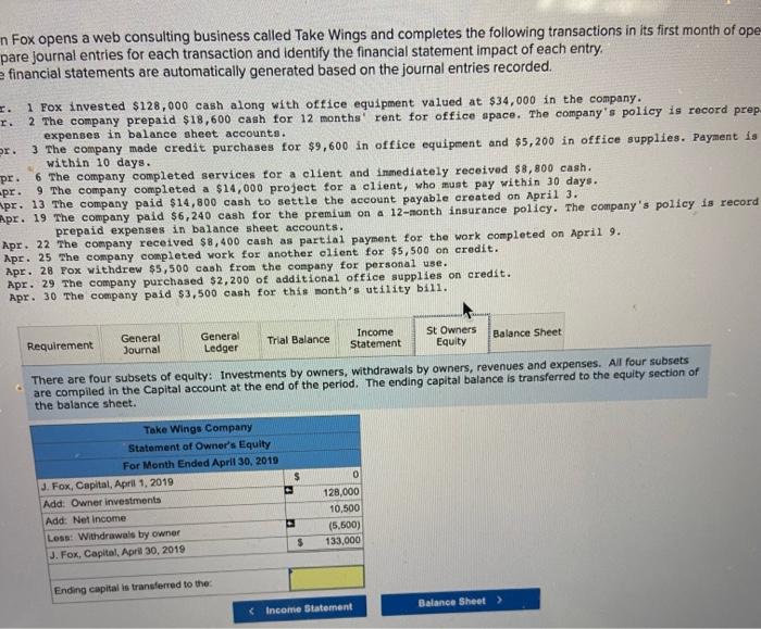 [Solved] Fox opens a web consulting business called Take W