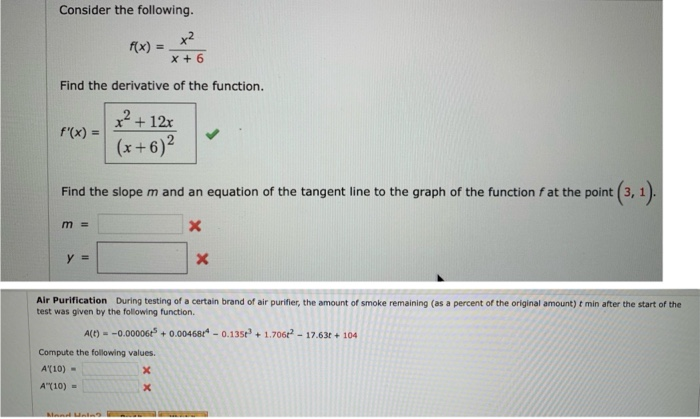Solved Consider the following. f(x) x2 X + 6 Find the | Chegg.com