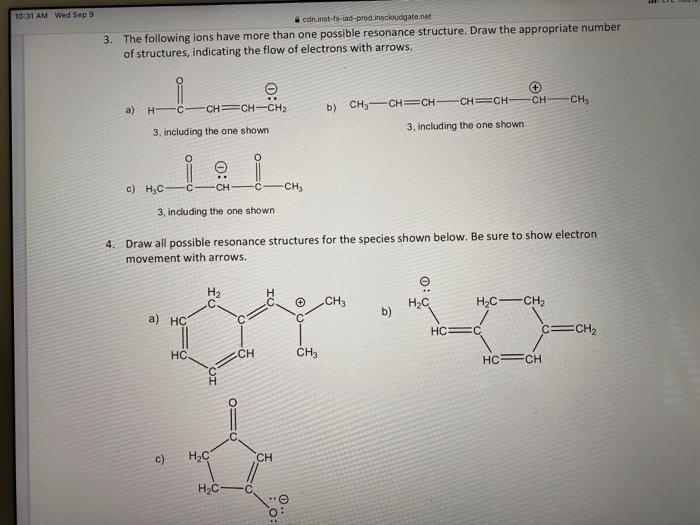 Solved structures. Each of the following has one additional | Chegg.com