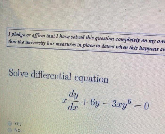 Solved I pledge or affirm that I have solved this question | Chegg.com