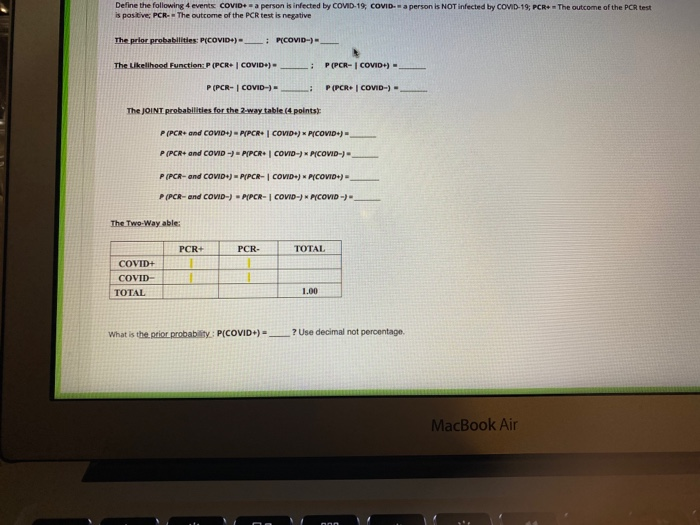 Solved QUESTION 20 Data For 20 25 Bayes Theorem One Of A Chegg Com   Image 