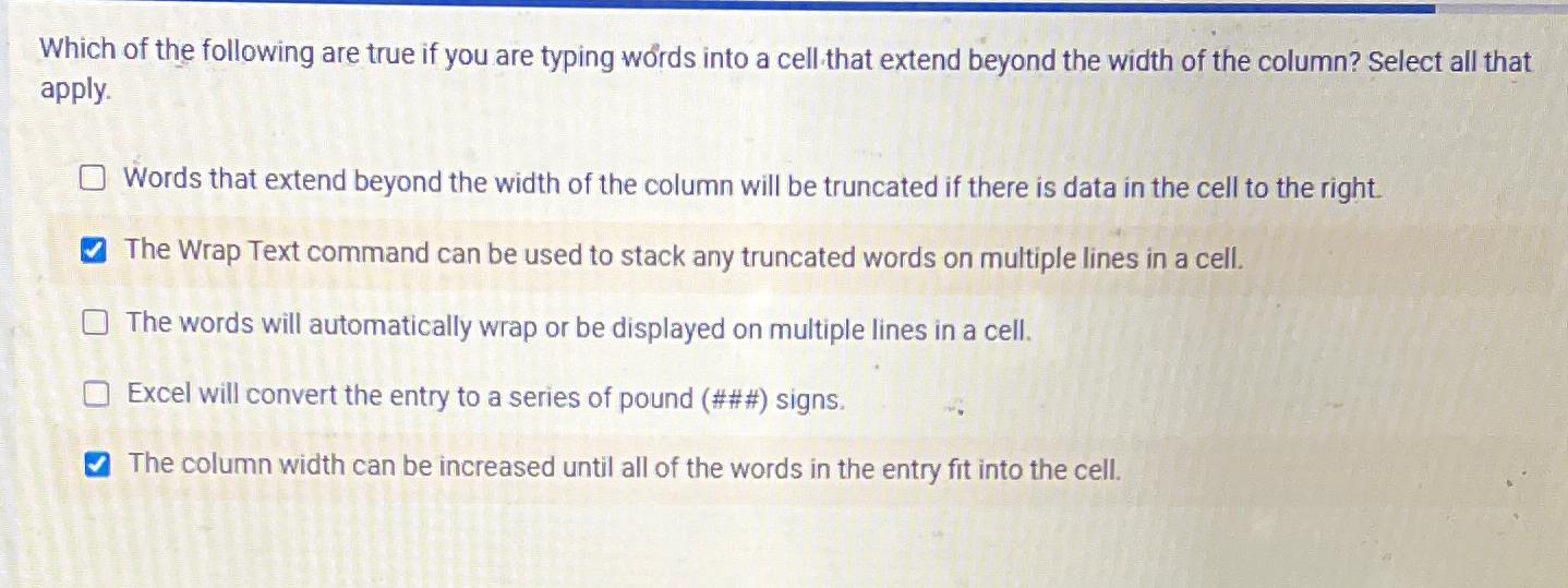 solved-which-of-the-following-are-true-if-you-are-typing-chegg
