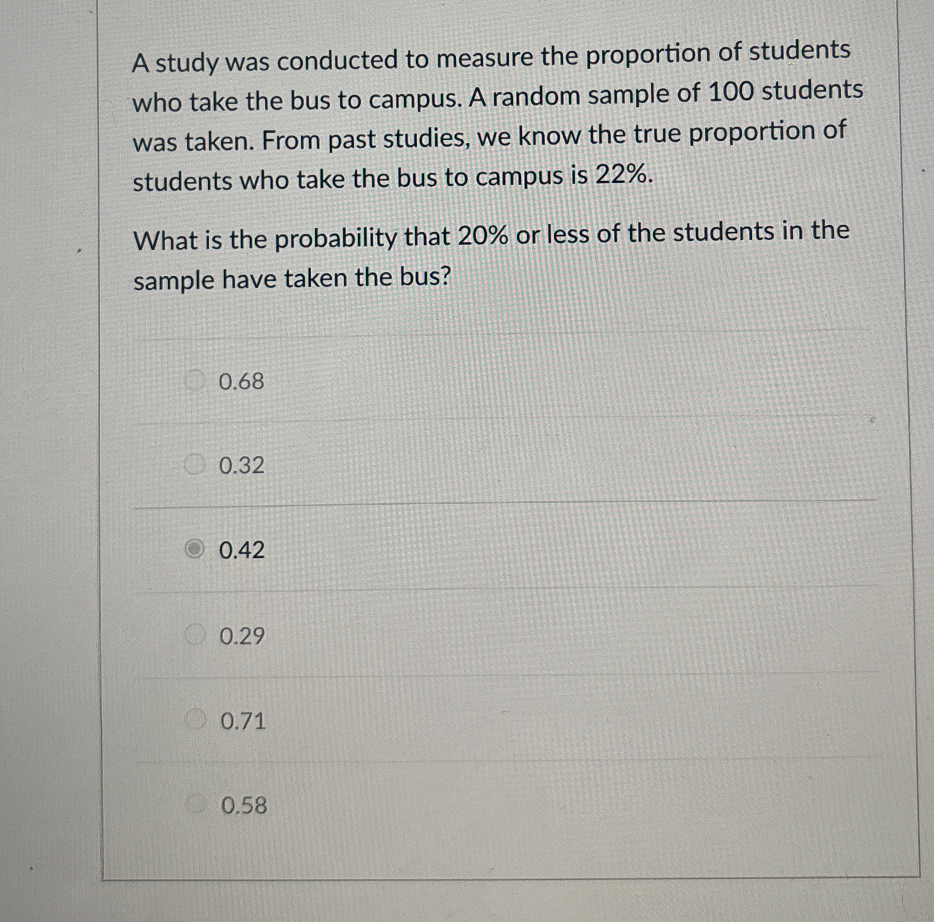 Solved A study was conducted to measure the proportion of | Chegg.com