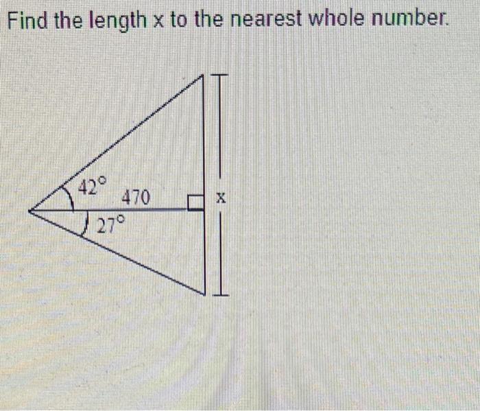 solved-find-the-length-x-to-the-nearest-whole-number-chegg