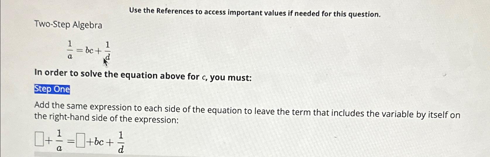 Solved Use The References To Access Important Values If | Chegg.com