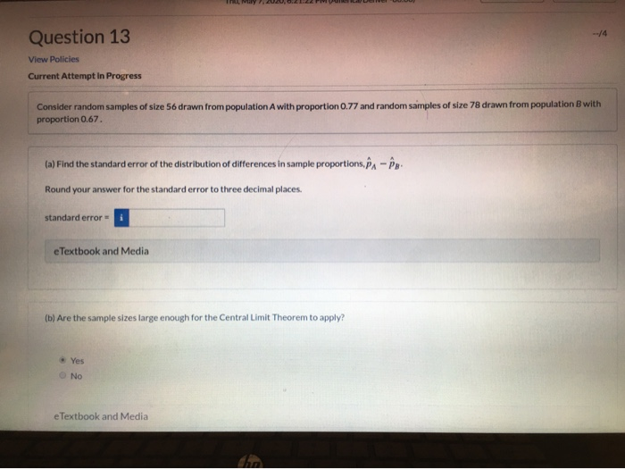 Solved Current Attempt in Progress X Incorrect The null and | Chegg.com