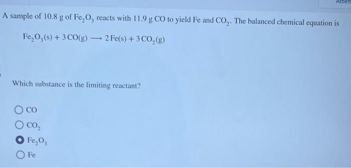 Solved theortical yield of Fe? percent yield of Fe if the | Chegg.com