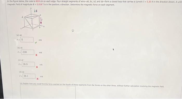 Solved the figure below, the cube is 40.8 cm on each edge. | Chegg.com