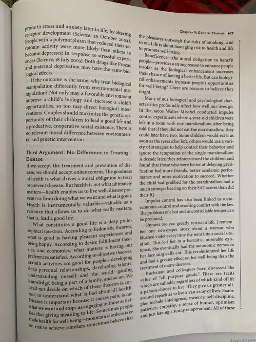 logical effects. prone to stress and anxiety later in life, by altering the pleasures outweigh the risks of smoking, and rece