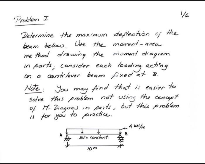 Solved 49 Problem II For The Beam Shown Below, Determine Dc | Chegg.com