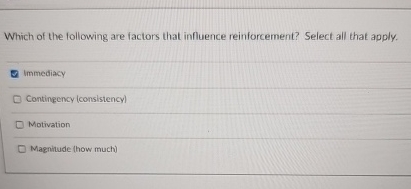 Solved Which of the following are factors that influence | Chegg.com