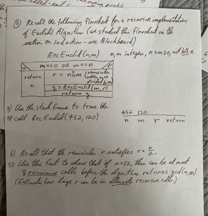 Ele 3 * Recall the following flowchart for a | Chegg.com