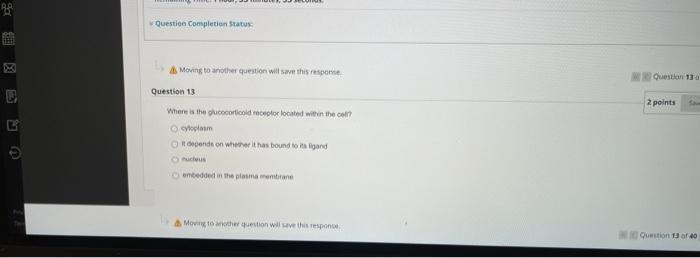 Solved Question completion Status Question 11 2 points Moing | Chegg.com