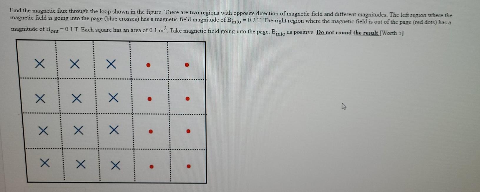 Solved Find the magnetic flux through the loop shown in the | Chegg.com