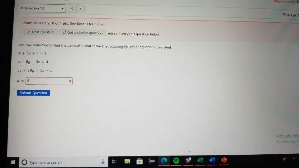 Solved stuck on this problem. I posted it another time but | Chegg.com