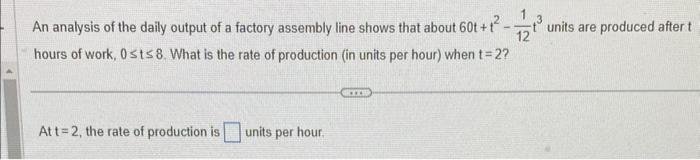 Solved An analysis of the daily output of a factory assembly | Chegg.com